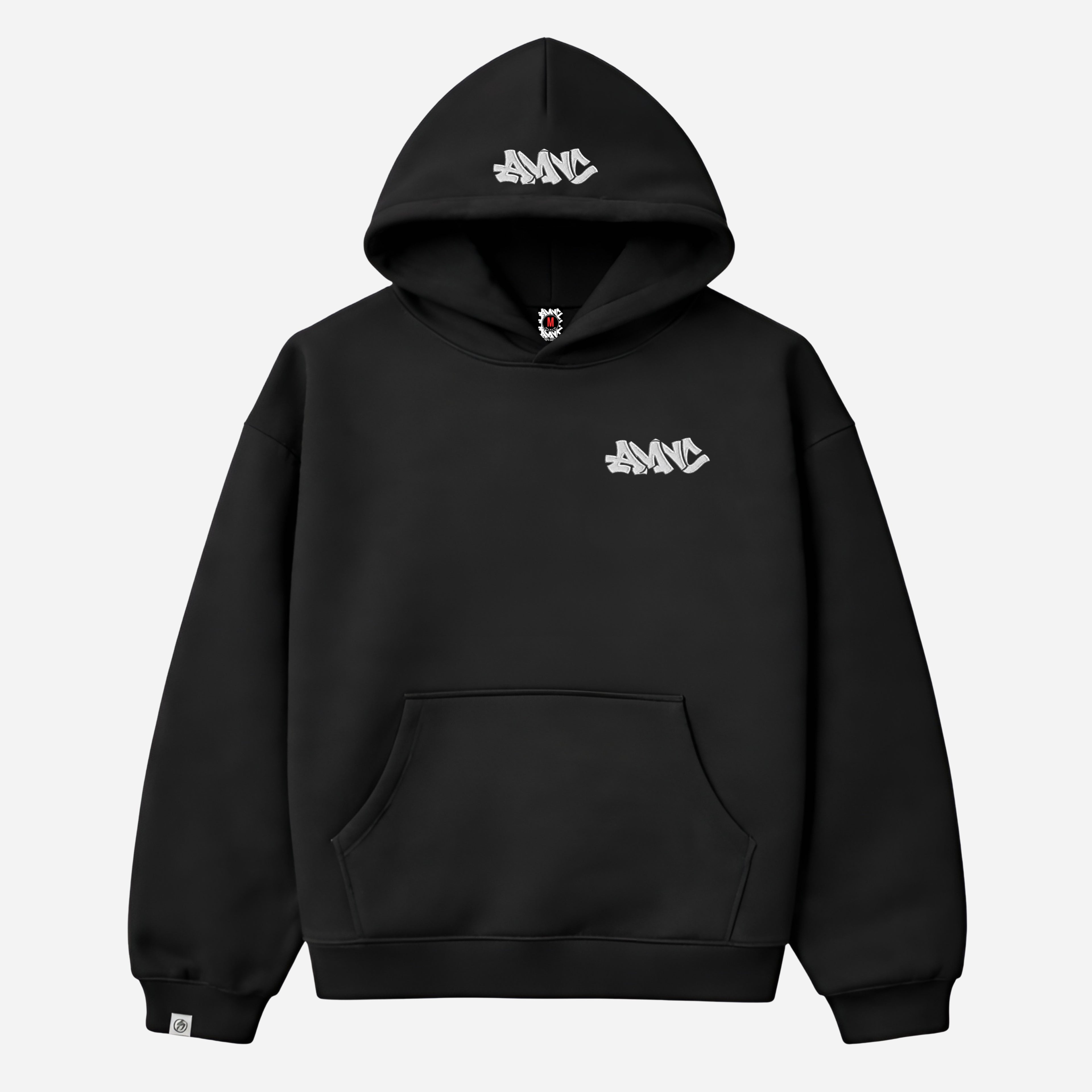 Black "AMNC" Hoodie