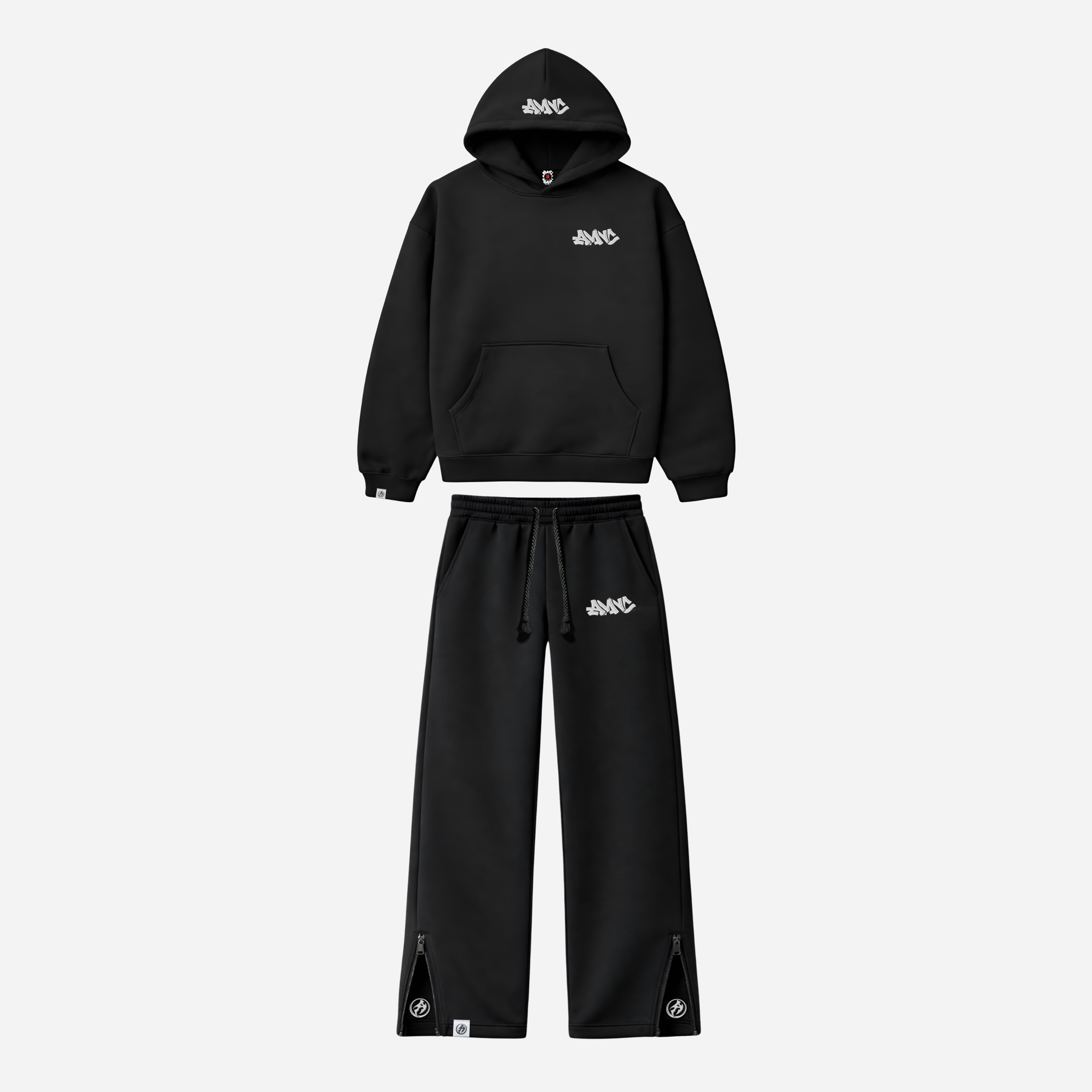 Black "AMNC" Tracksuit