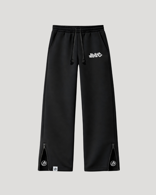 BLACK "AMNC" PANTS