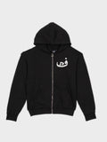 Script Hoodie Black