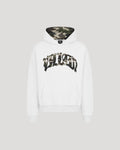 SCRIPT HOODIE LIGHT GREY